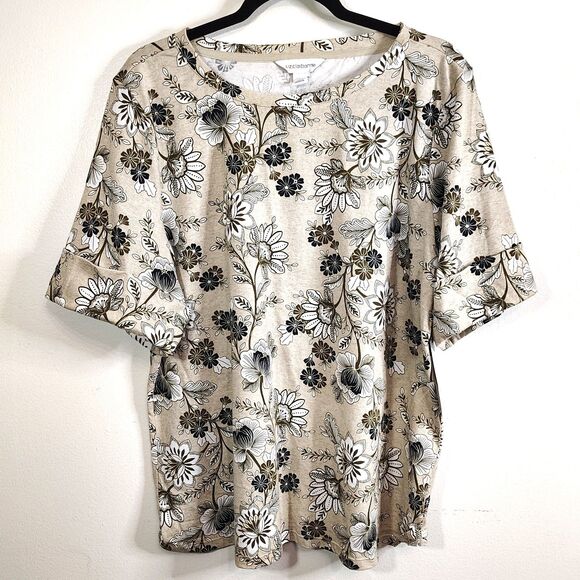NEW! Bundle of 4 LIZ CLAIBORNE Short Sleeve Stretch XXL Women's Plus Size Shirts - Picture 3 of 6